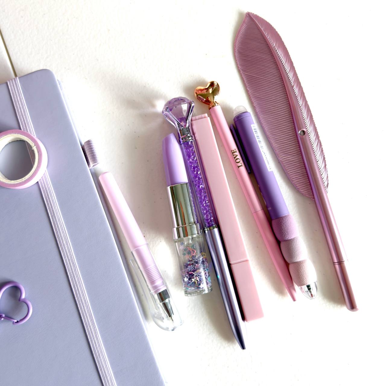 ✨ Lavender Aesthetic Stationery Set