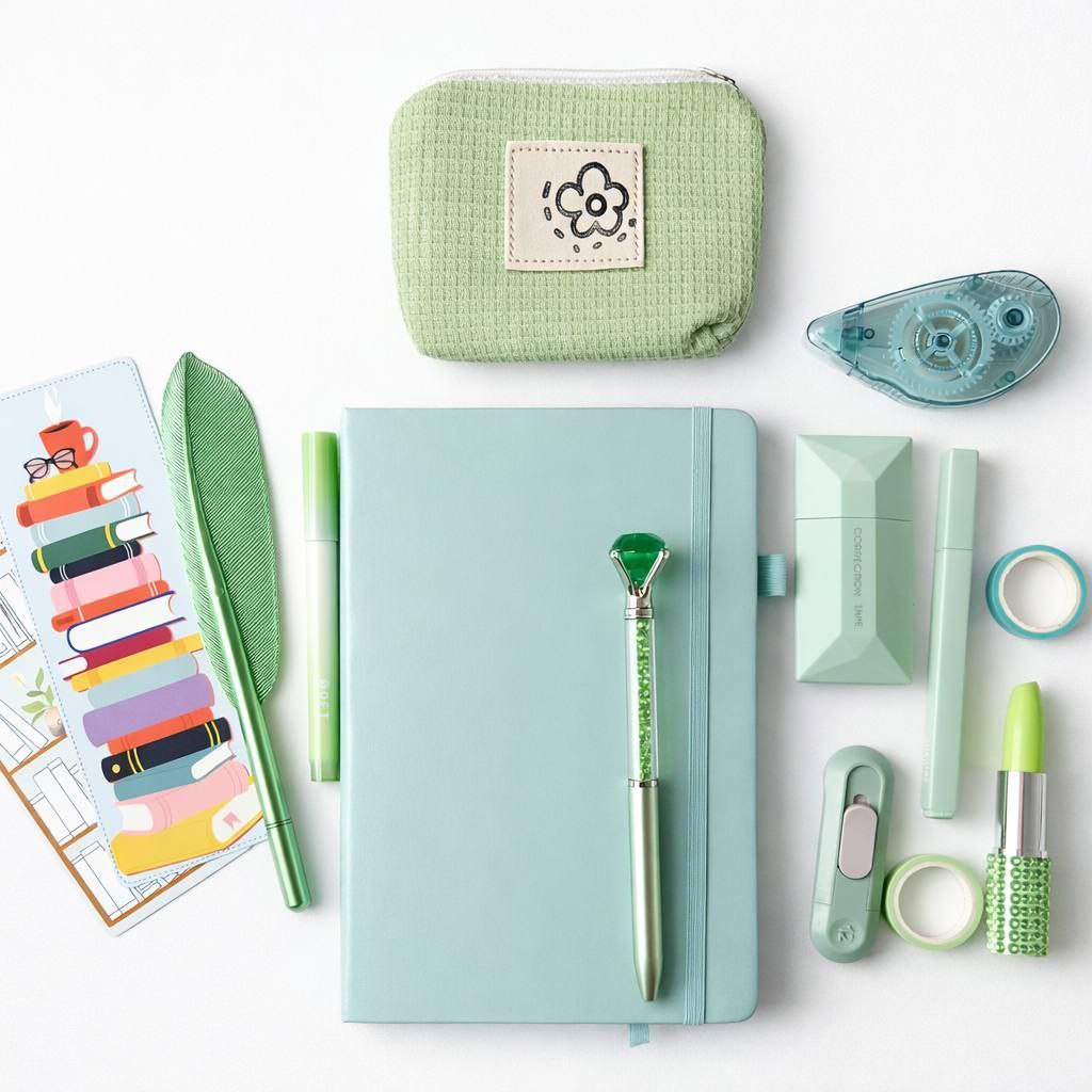 Fresh Mint Stationery Gift Box