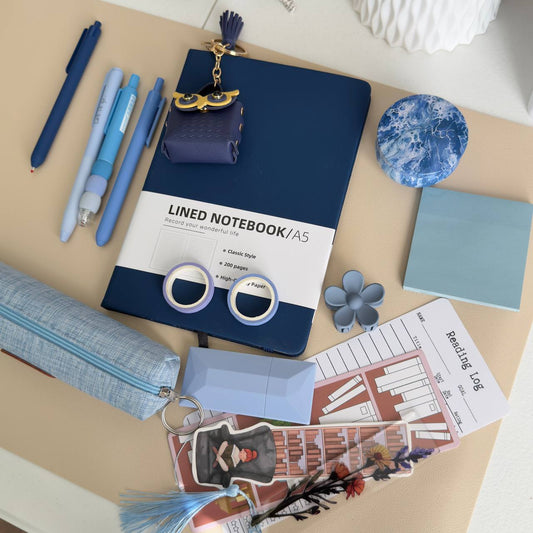 Blue Aesthetic Journaling Set