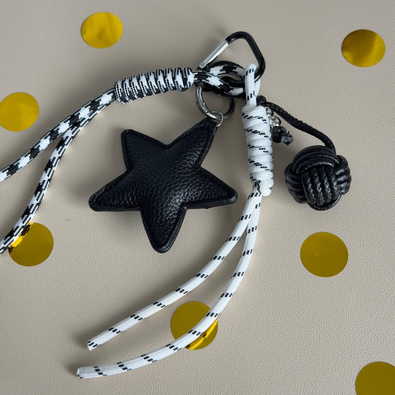 Star Keychain Rope Accessory