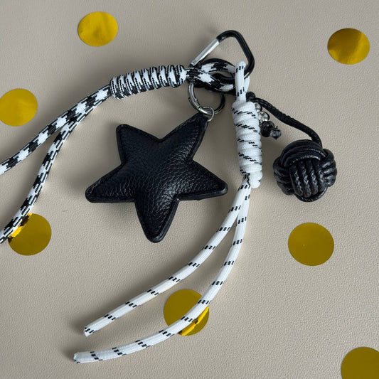 Star Keychain Rope Accessory