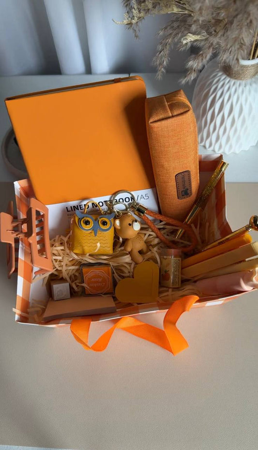 🧡 Orange Aesthetic Gift Basket